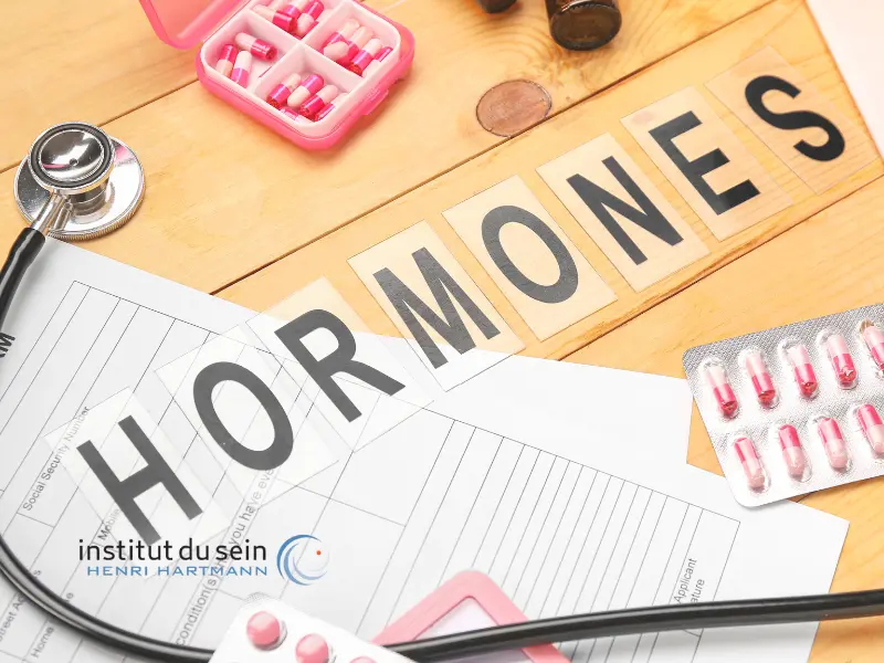 M&eacute;nopause et prise d'hormones